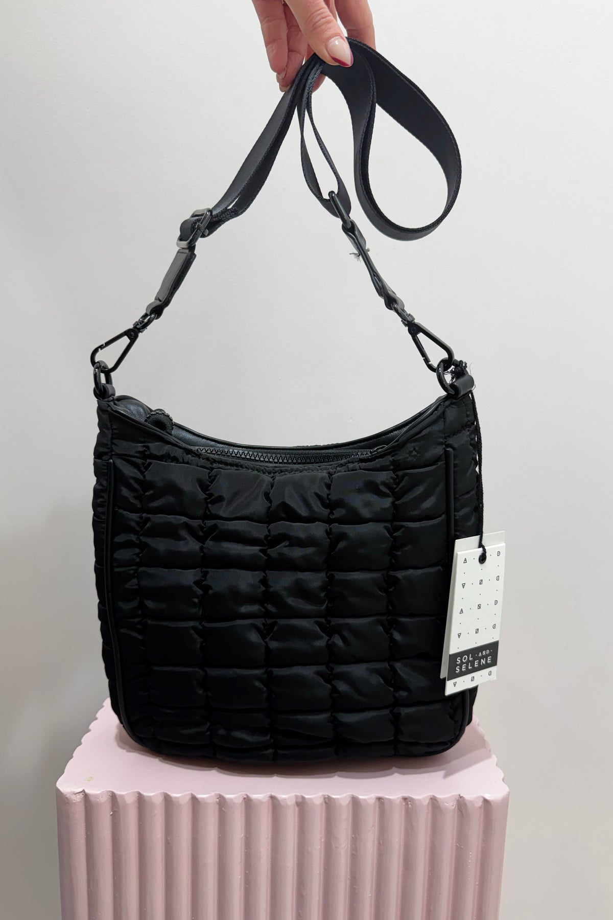 Sol And Selene Aura Crossbody Bag | Black