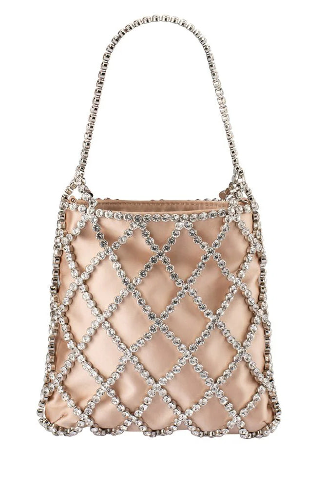 Olga Berg The Kit Crystal Cage | Natural