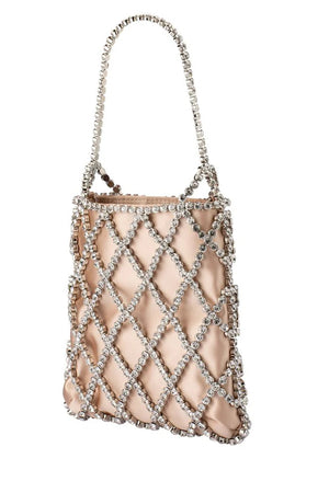 Olga Berg The Kit Crystal Cage | Natural