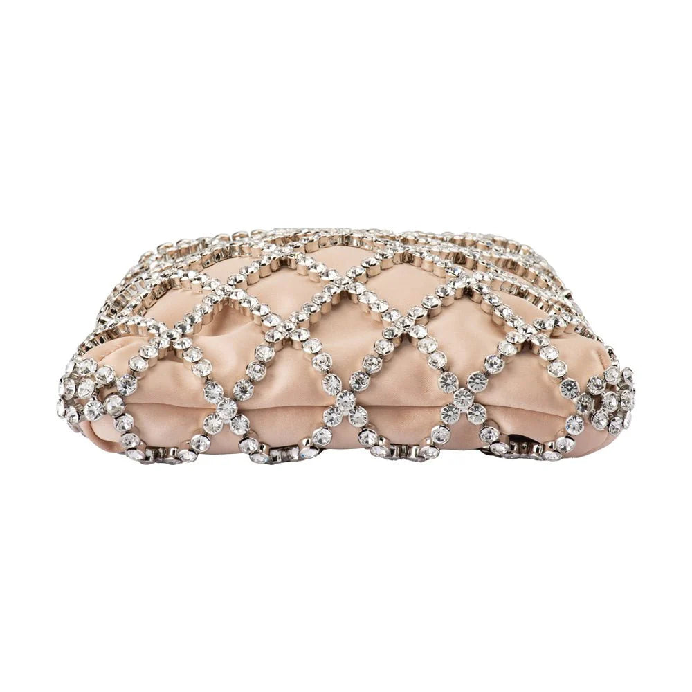 Olga Berg The Kit Crystal Cage | Natural
