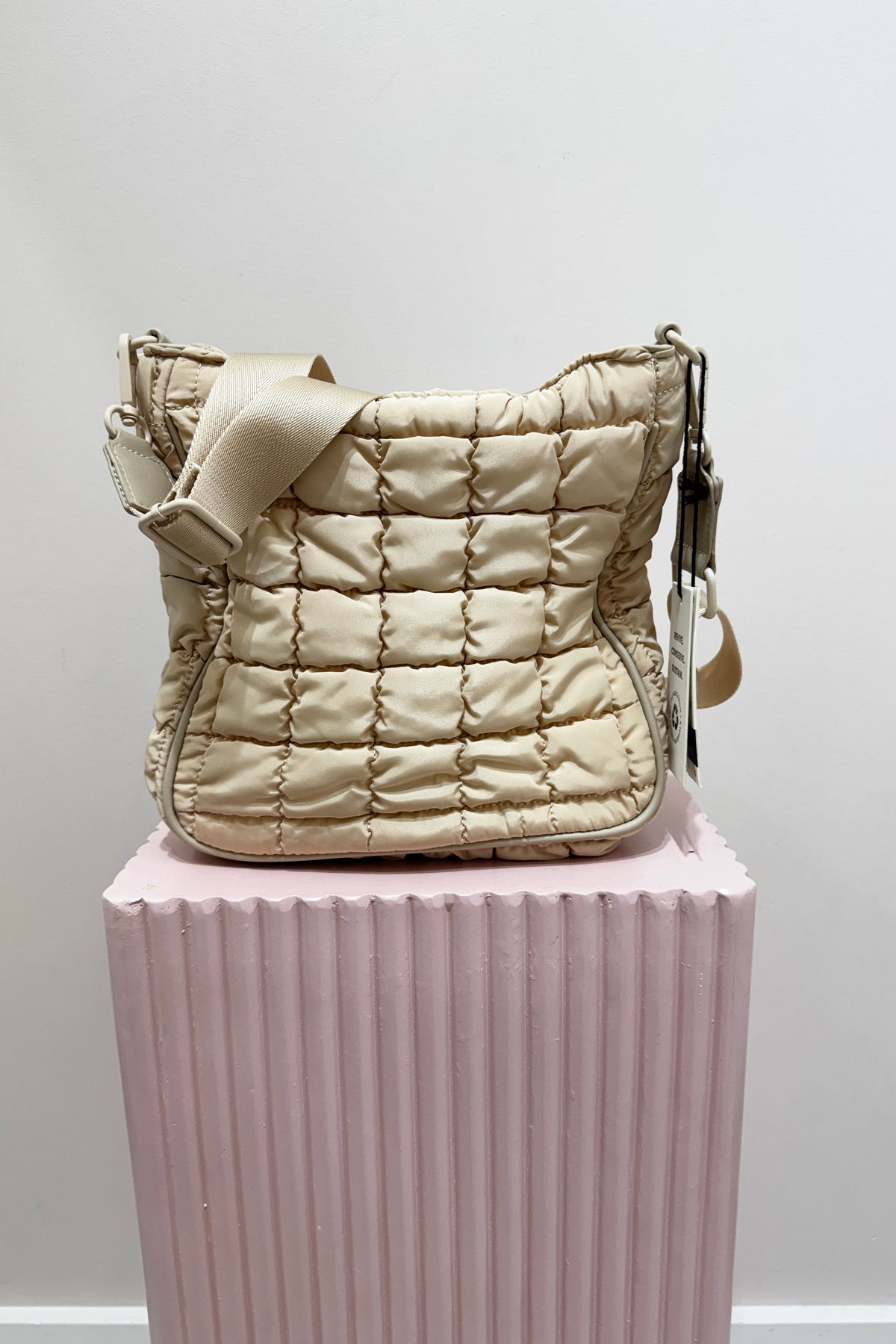 Sol And Selene Aura Crossbody Bag | Cream