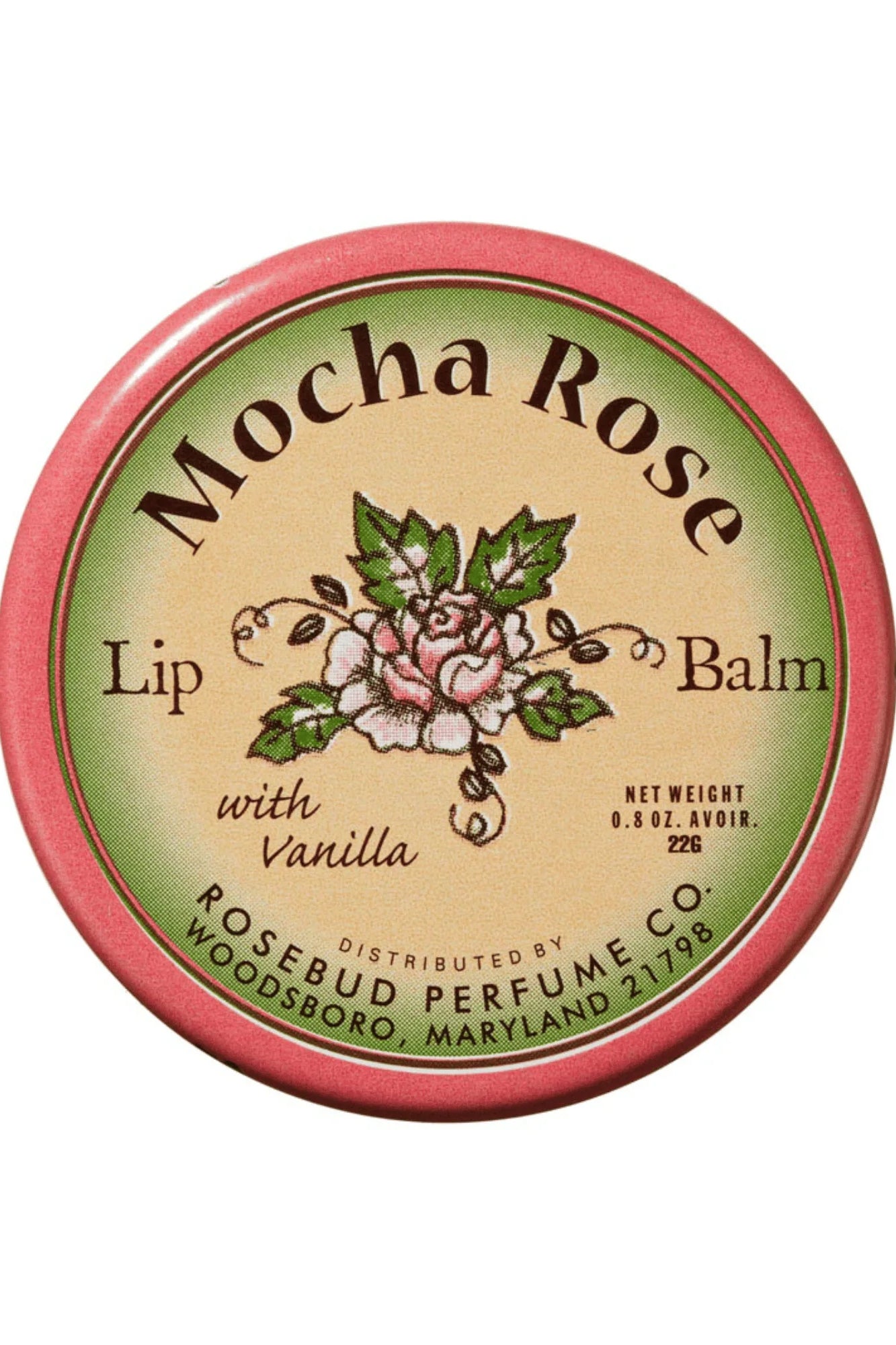 Smith's Rosebud Lip Balm Tin | Mocha Rose