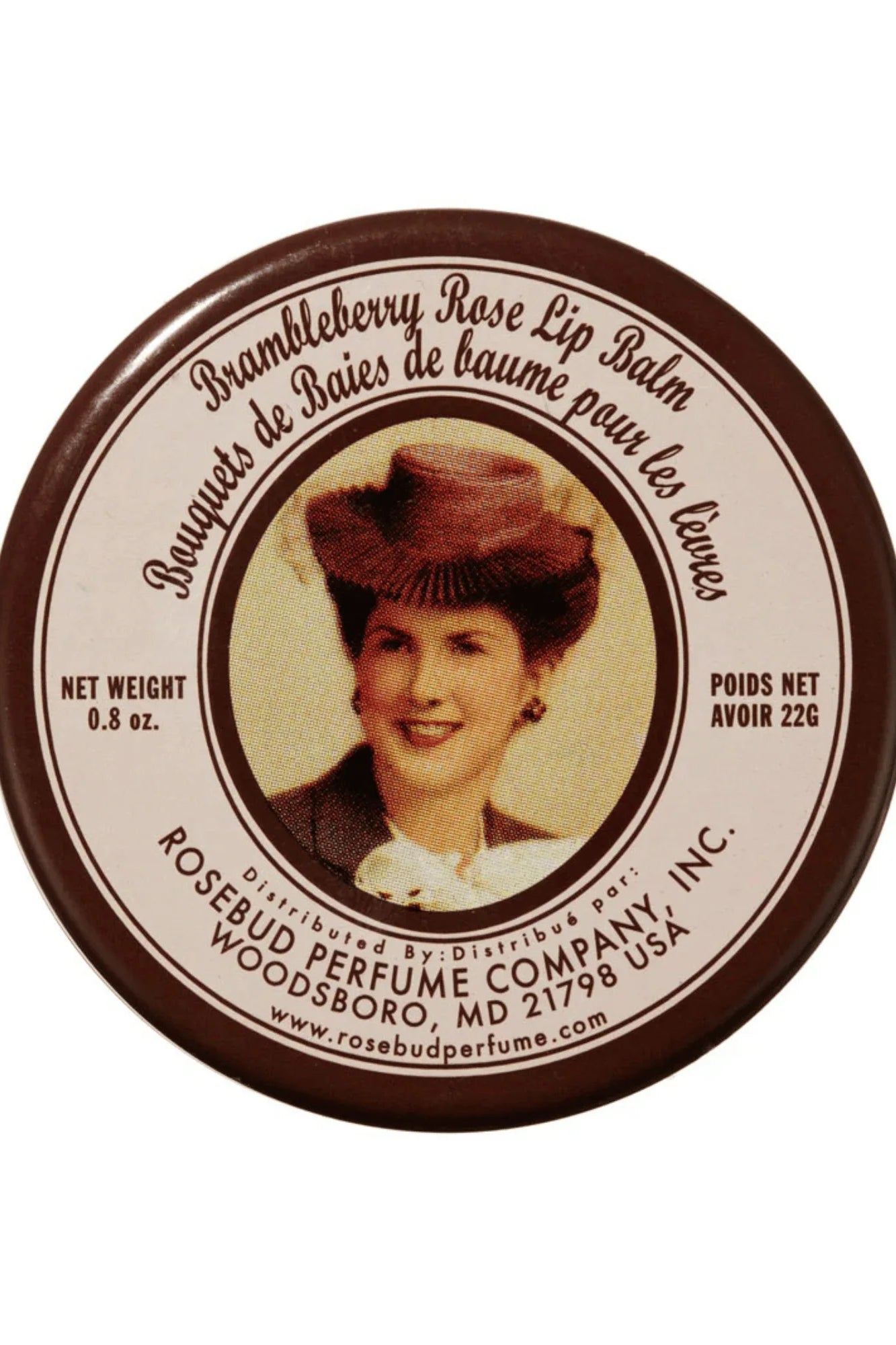 Smith's Rosebud Lip Balm Tin | Brambleberry Rose