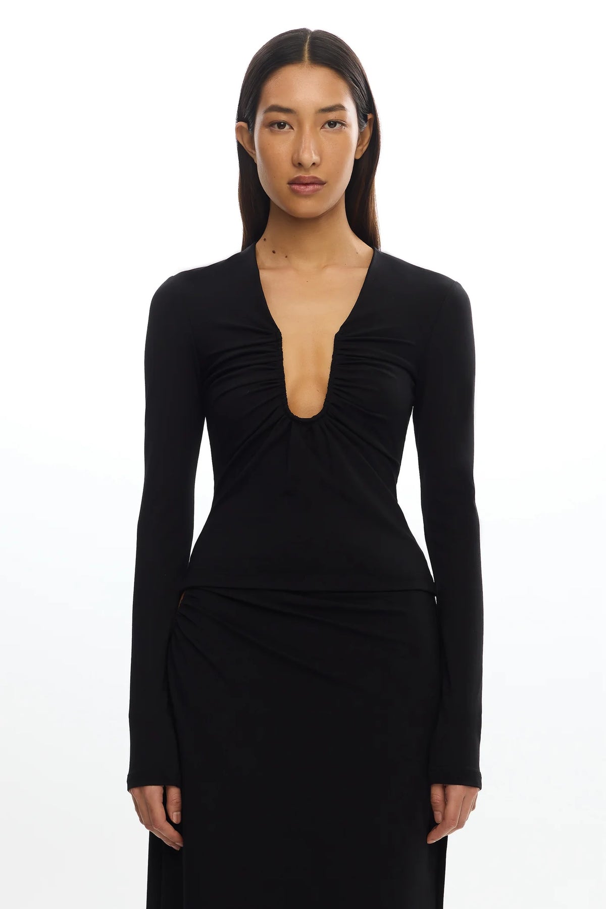 Significant Other Shelby Long Sleeve Top | Black