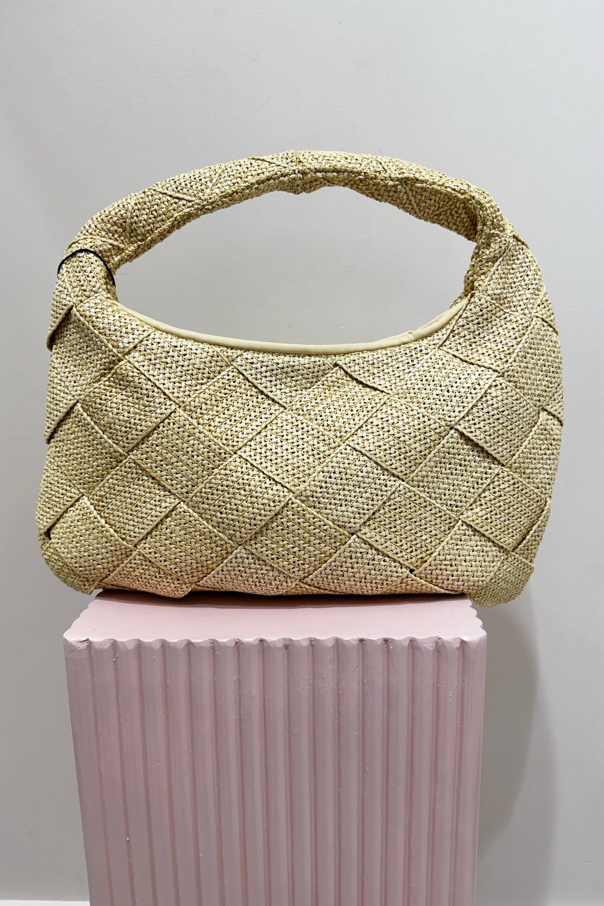 Sol And Selene Dare To Dream Large Woven Bag | Cream Straw