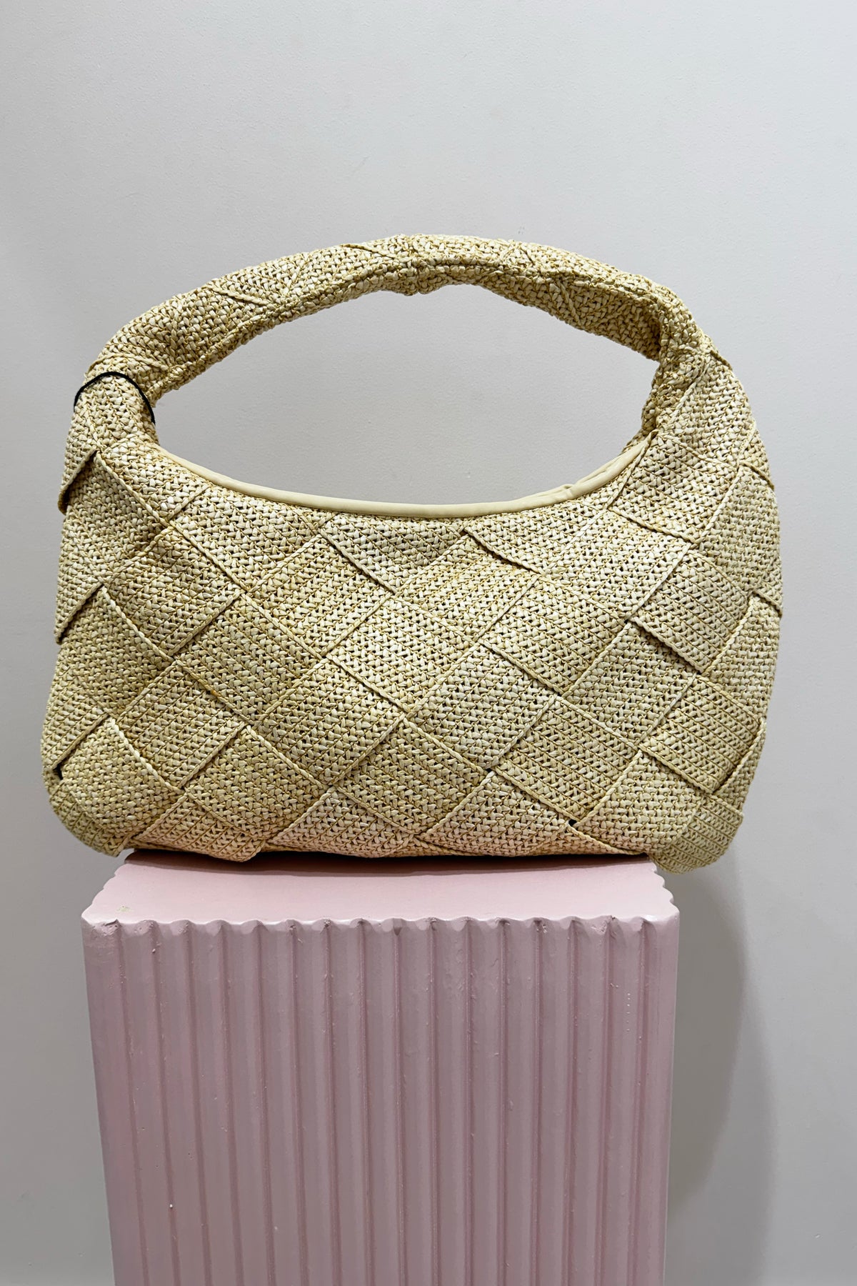 Sol And Selene Dare To Dream Large Woven Bag | Cream Straw