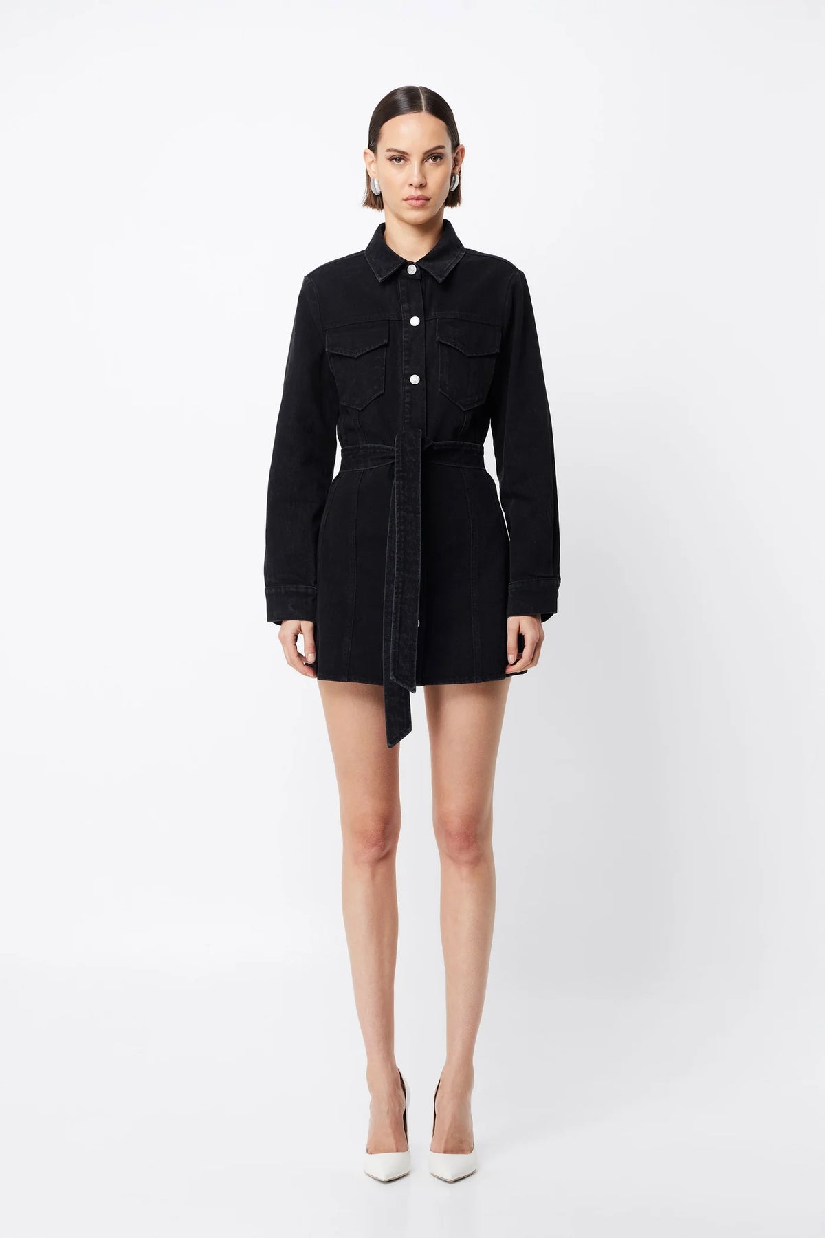Mossman Bexley Mini Dress | Black