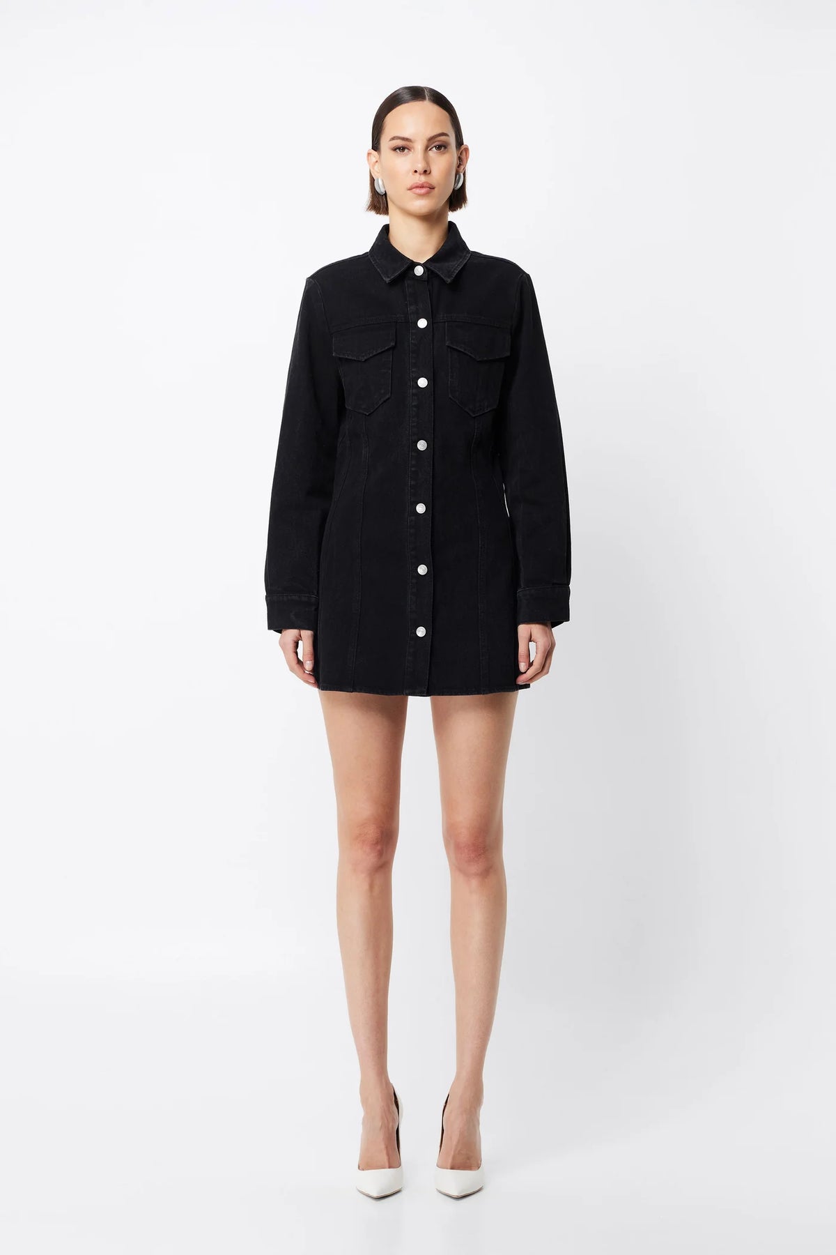 Mossman Bexley Mini Dress | Black