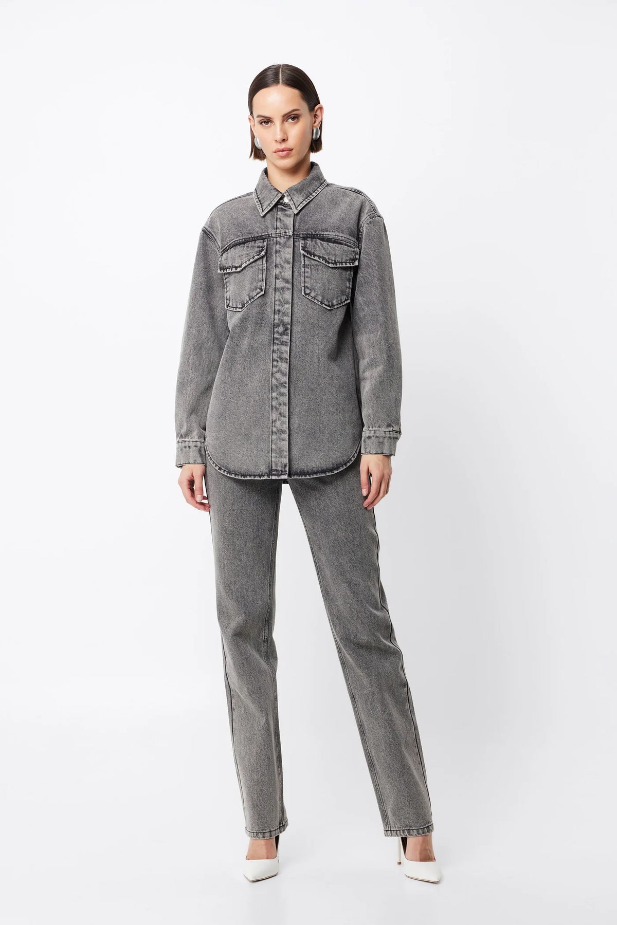 Mossman Bexley Shirt | Grey