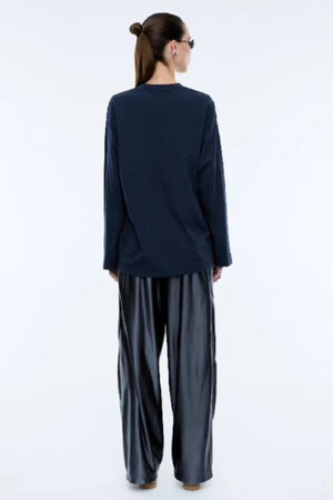 Ena Pelly Long Sleeve Pelly Tee | Ink