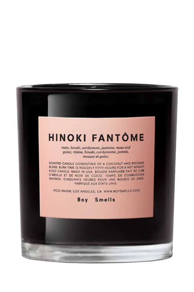 Boy Smells Magnum Candle | Hinoki Fantome
