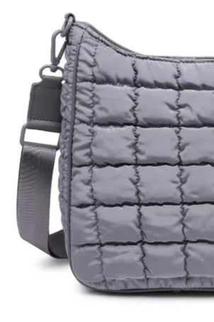 Sol And Selene Aura Crossbody Bag | Grey