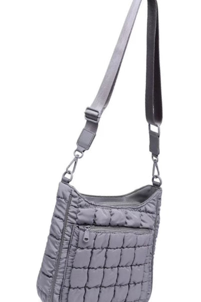 Sol And Selene Aura Crossbody Bag | Grey