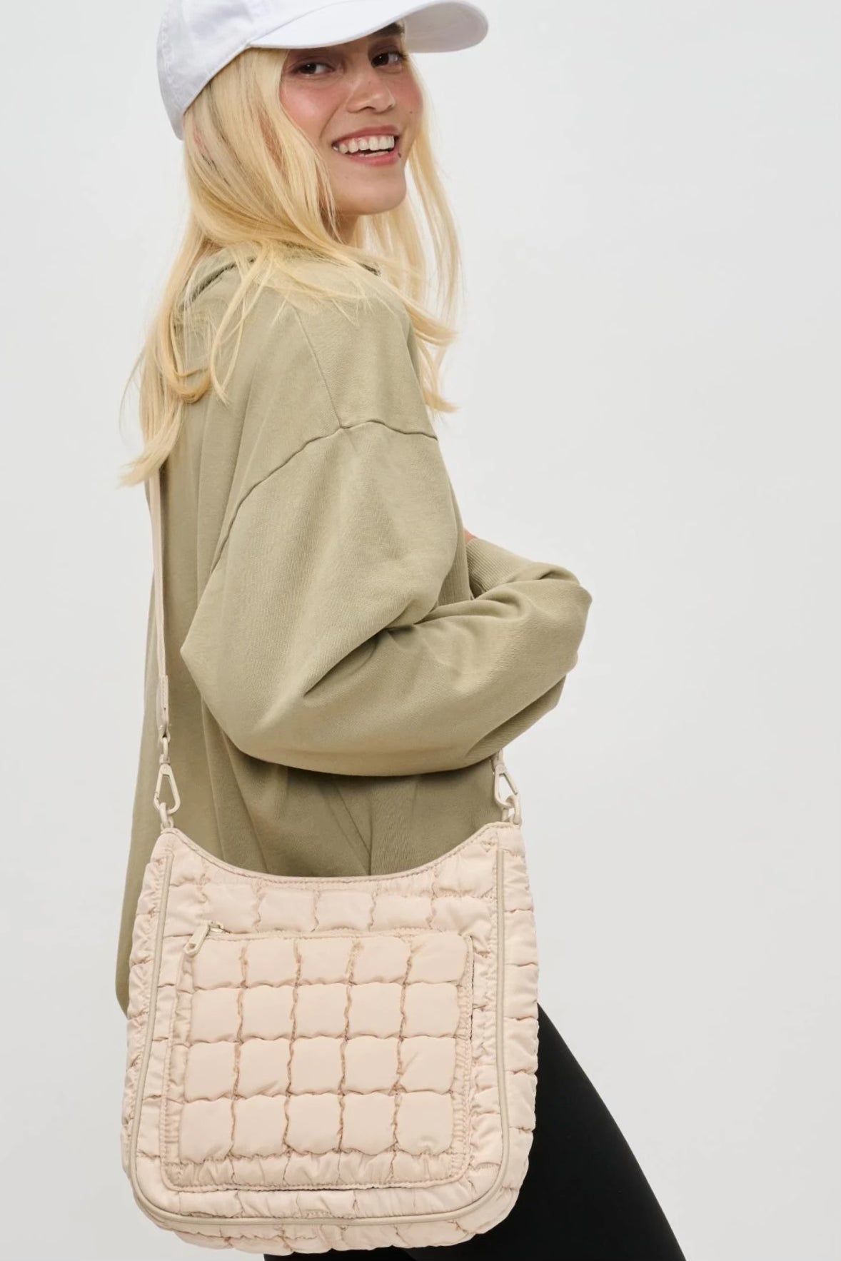 Sol And Selene Aura Crossbody Bag | Cream