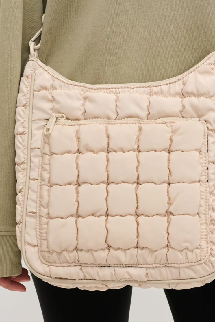 Sol And Selene Aura Crossbody Bag | Cream