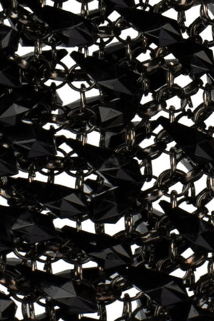 Olga Berg The Florence Chainmail Bag | Black