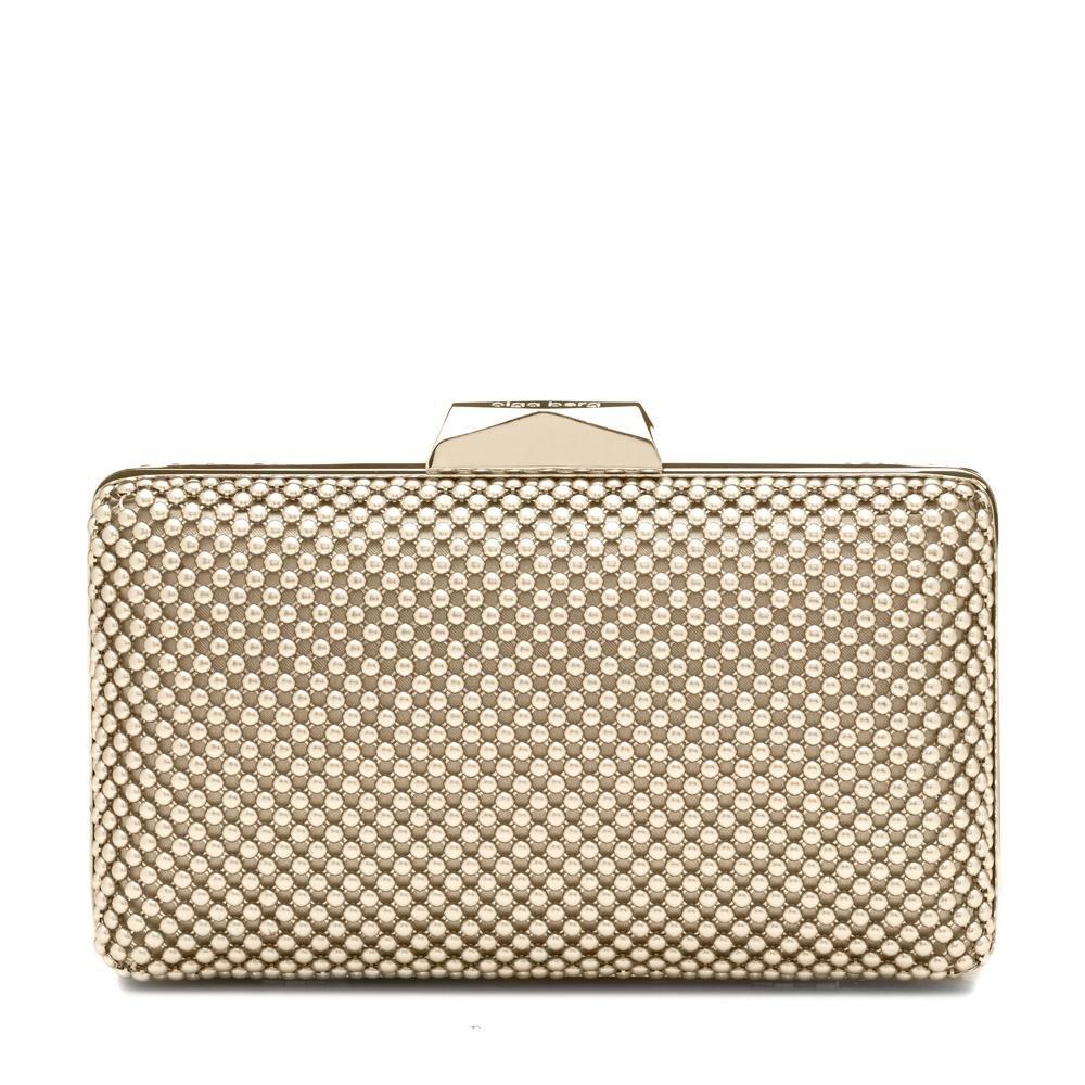 Olga Berg Natasha Ball Mesh Pod | Light Gold