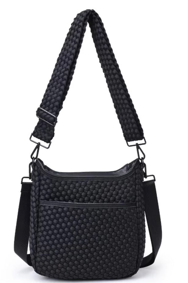 Sol And Selene Kismet Bag Woven Neoprene | Black