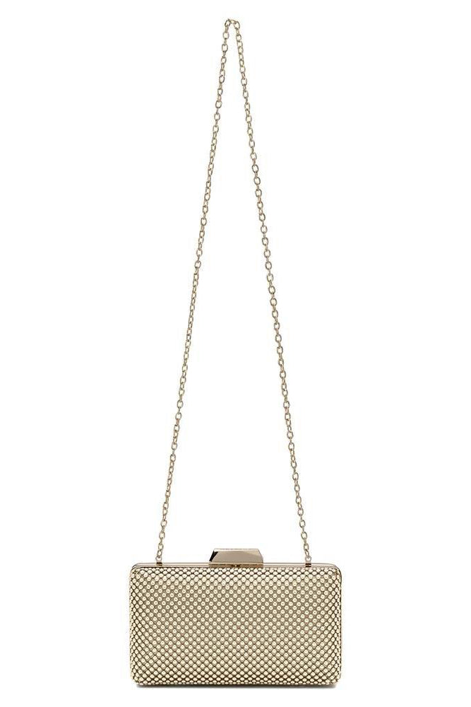 Olga Berg Natasha Ball Mesh Pod | Light Gold
