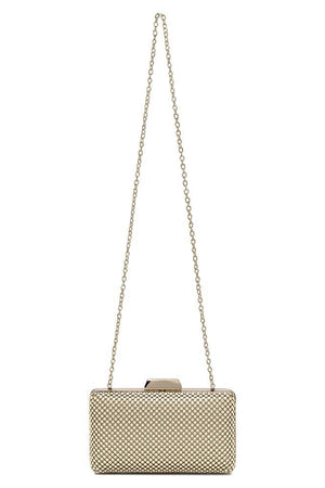 Olga Berg Natasha Ball Mesh Pod | Light Gold