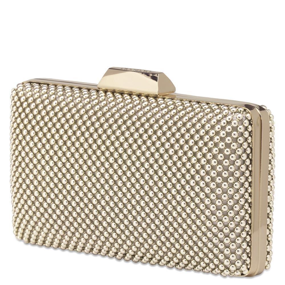 Olga Berg Natasha Ball Mesh Pod | Light Gold