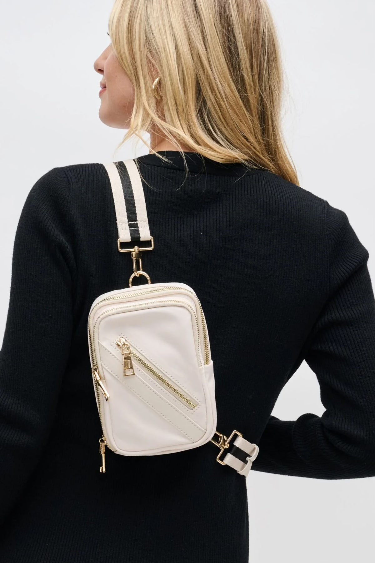 Sol And Selene Accolade Sling Backpack | Cream