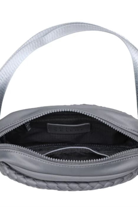 Sol And Selene Inspiration Woven Neoprene Bag | Grey
