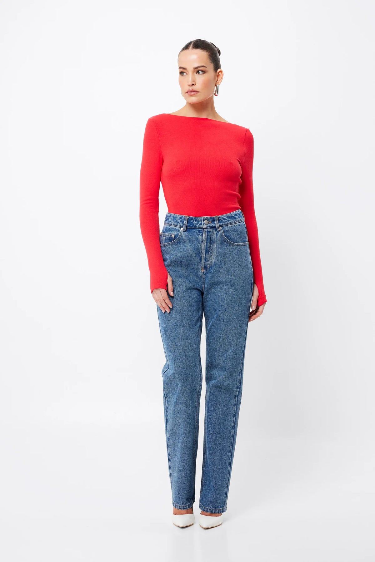 Mossman Camden Top | Red