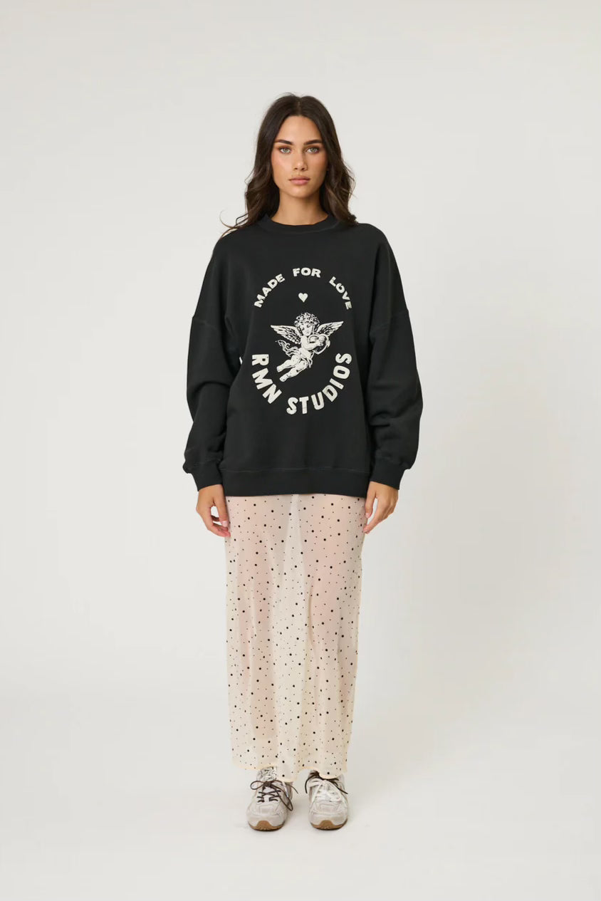 Remain Lovestruck Crew | Washed Black