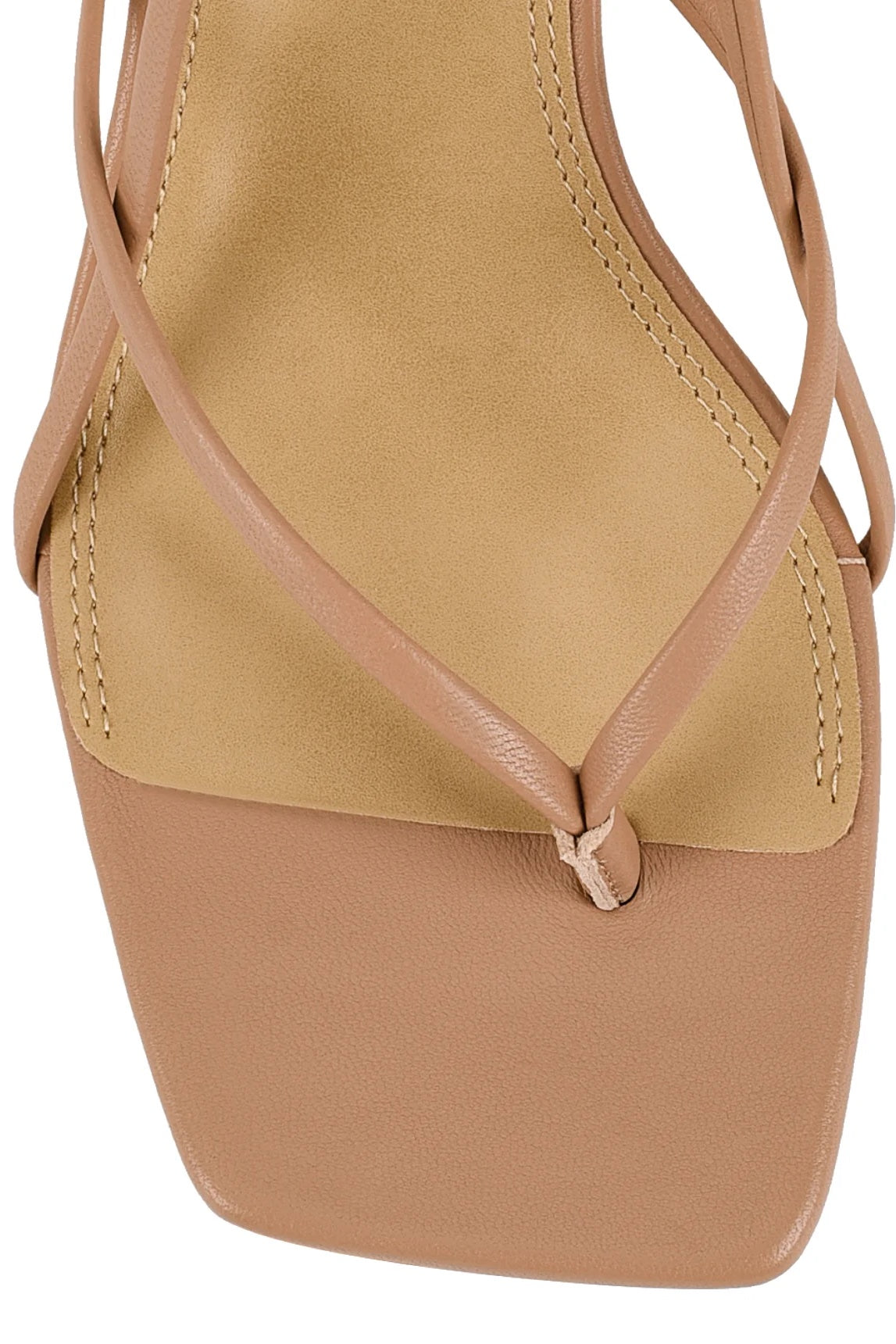 Siren Santorini Strappy Thong | Almond Tan