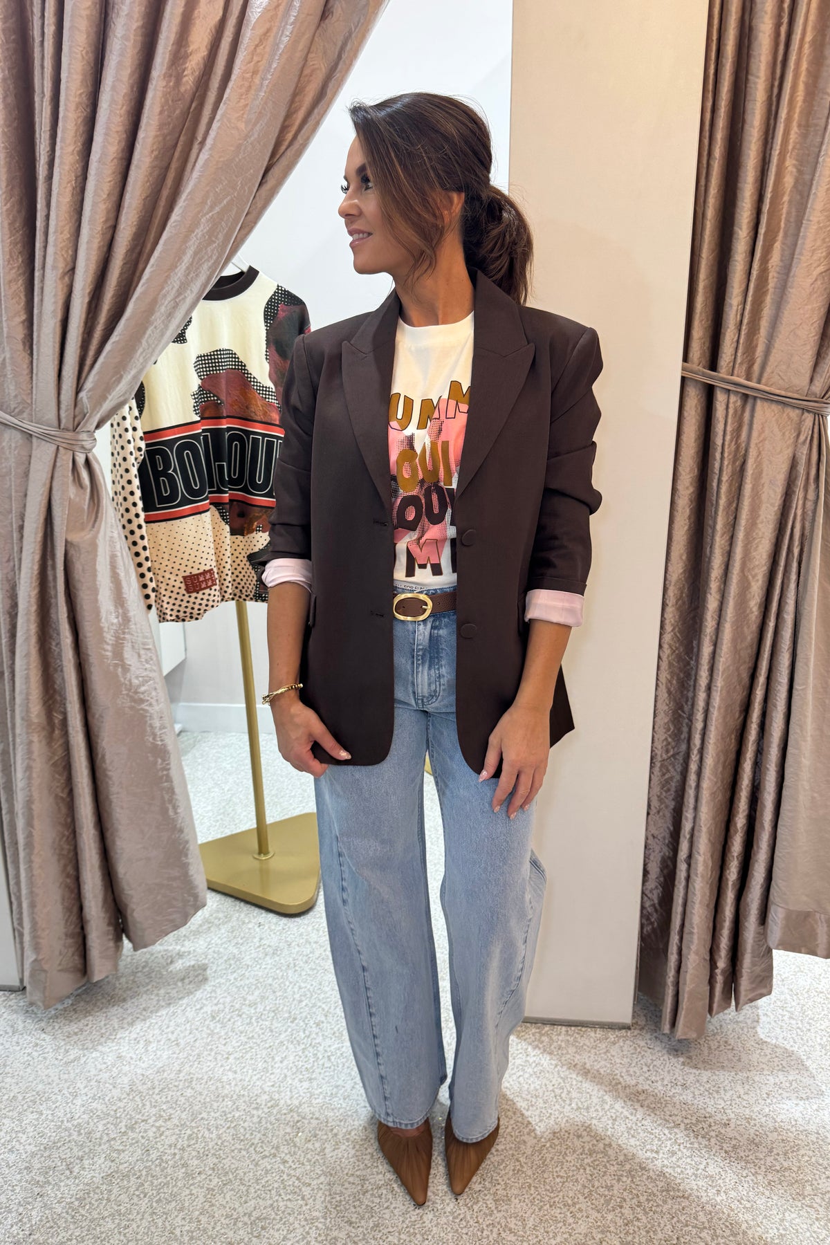 Summi Summi OS Blazer | Chocolate