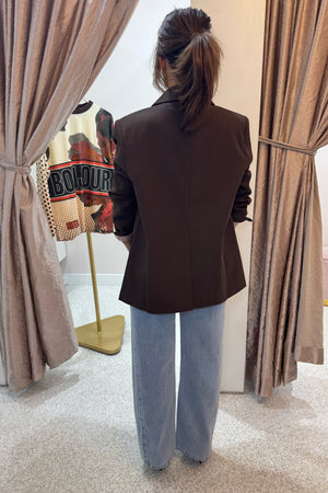 Summi Summi OS Blazer | Chocolate