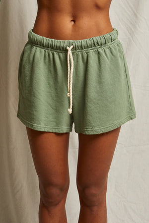 Perfect White Tee Layla French Terry Short | Aloe