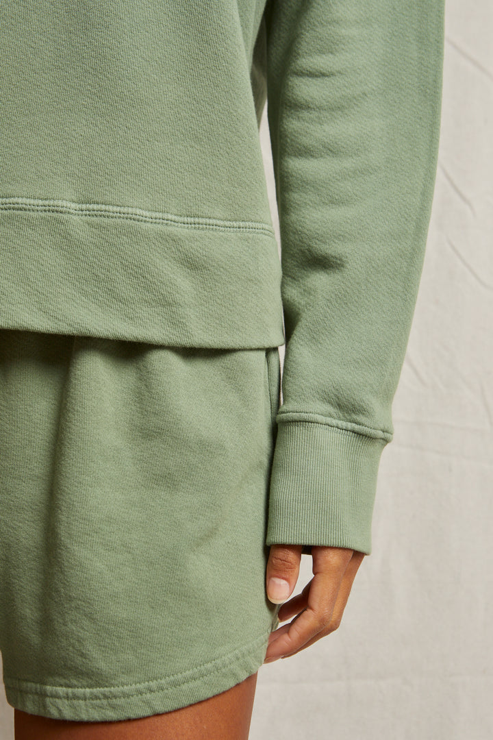 Perfect White Tee Layla French Terry Short | Aloe