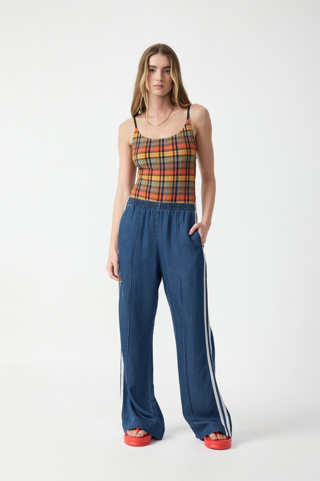 The Upside Lykke Marnie Wide Leg Pant | Denim