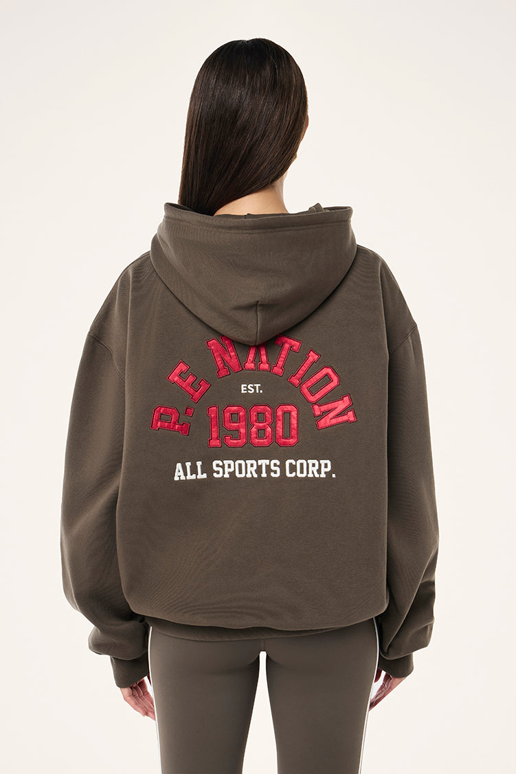 P.E Nation Inbound Hoodie | Major Brown