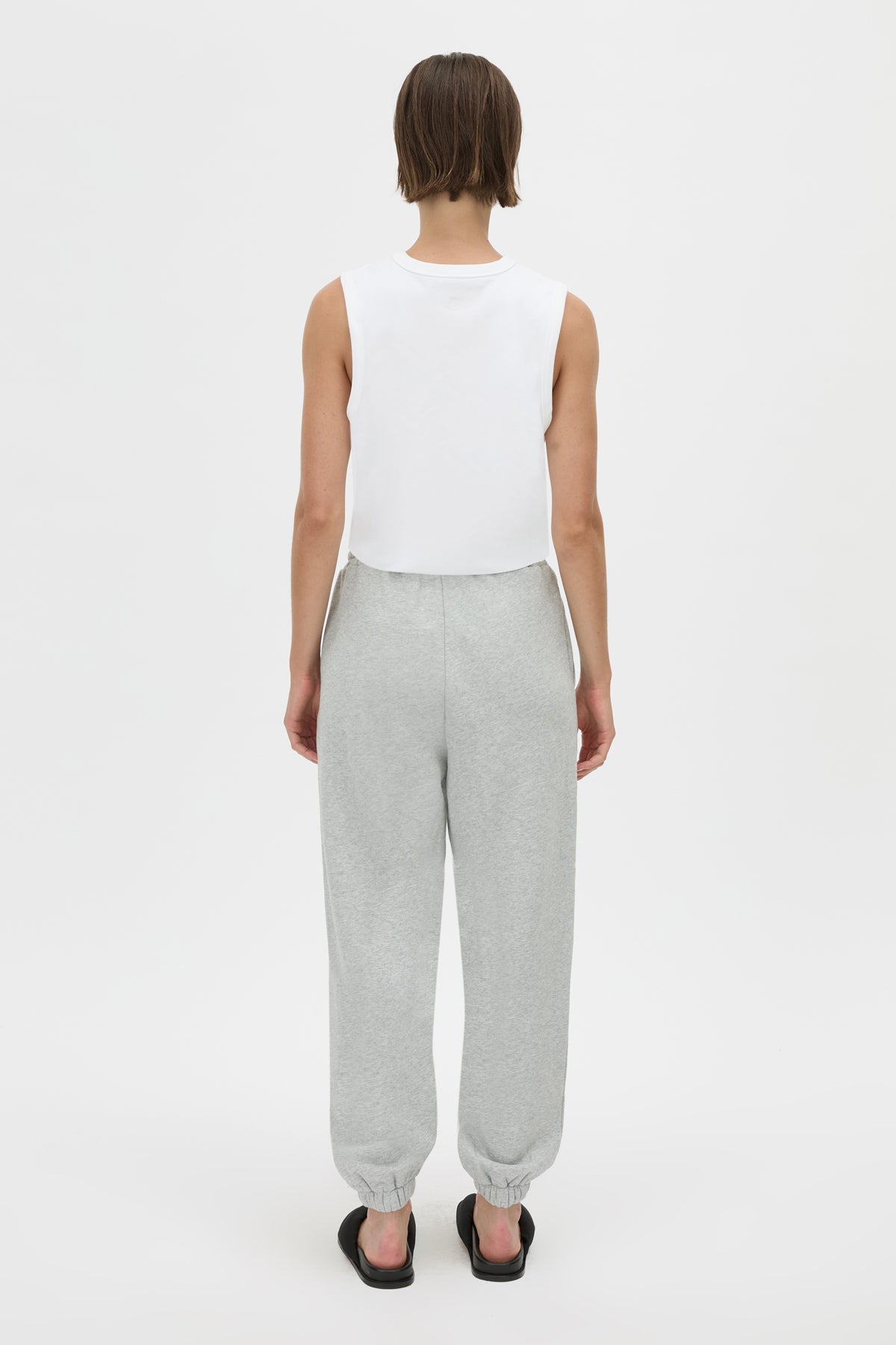 C&M Camilla & Marc Tia Logo Track Pant | Grey Marle