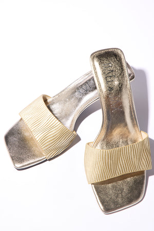 Hael & Jax Revolution Heel | Soft Gold