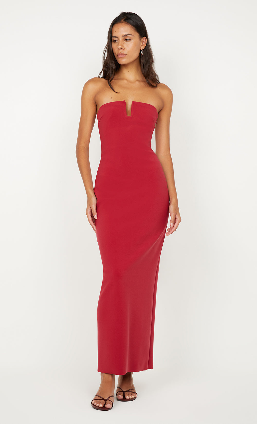 Bec + Bridge Rafi Strapless Dress | Cherry