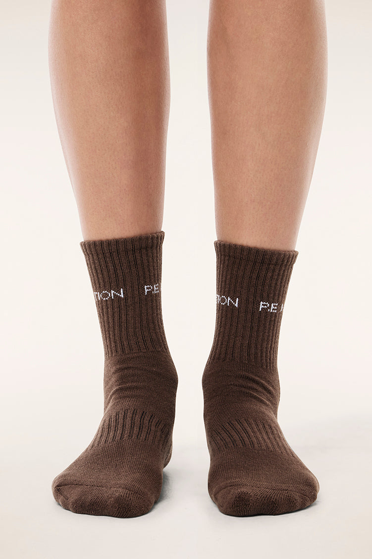 P.E Nation Signature Sock | Major Brown