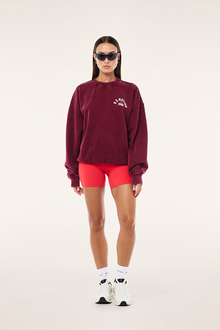 P.E Nation Swerve 2.0 Sweat | Washed Cabinet