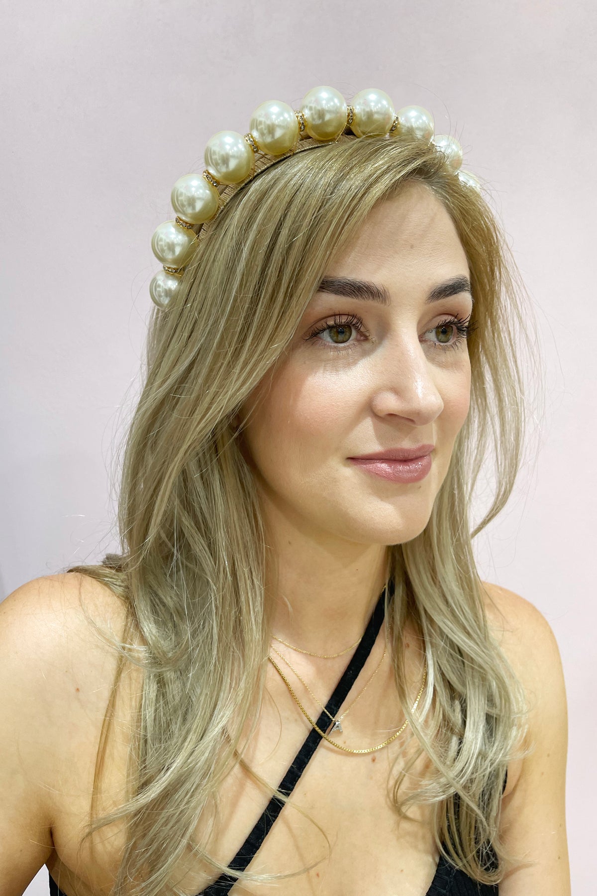 Morgan & Taylor Rihannon Headpiece | Pearl