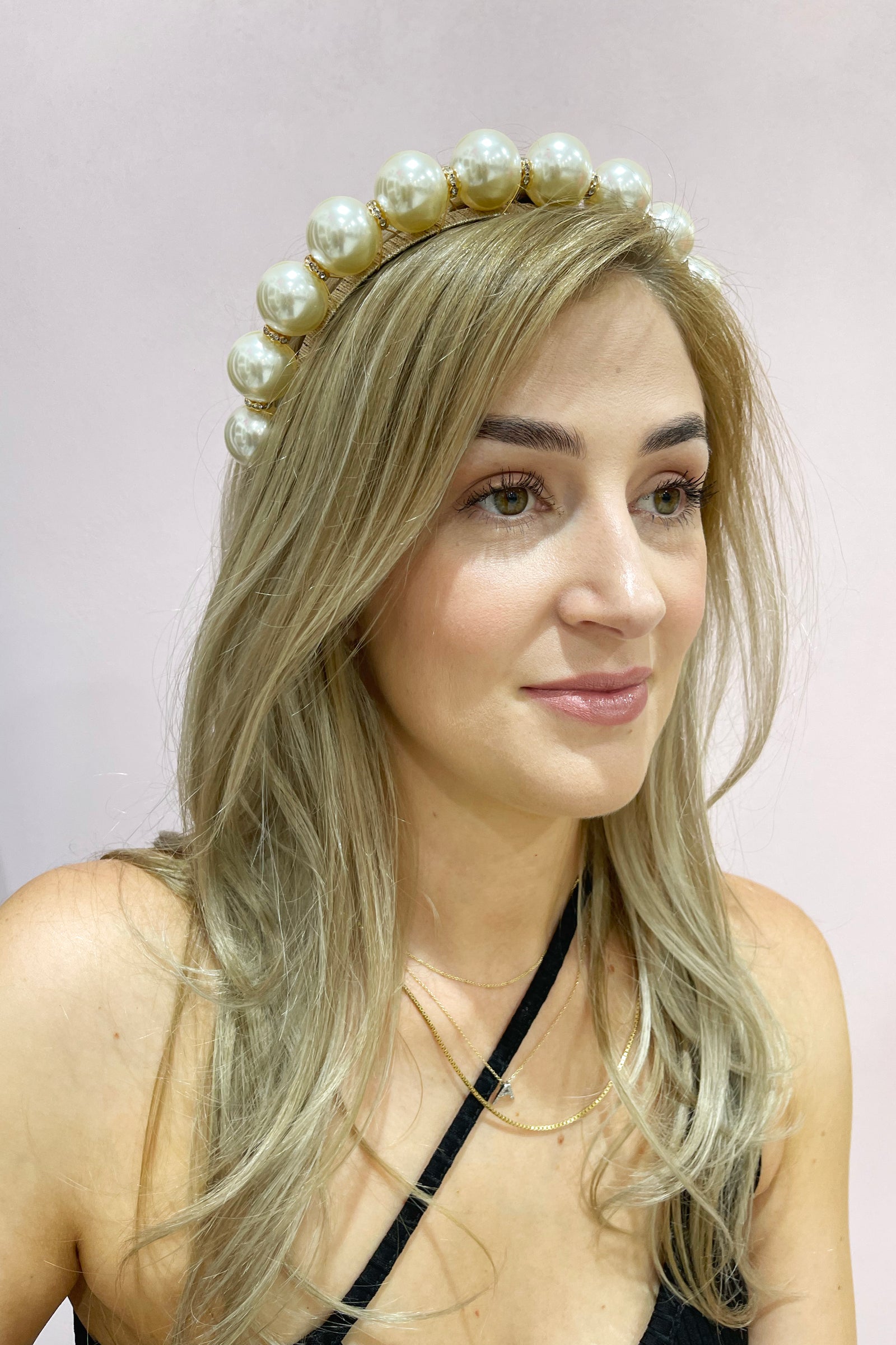 Morgan & Taylor Rihannon Headpiece | Pearl