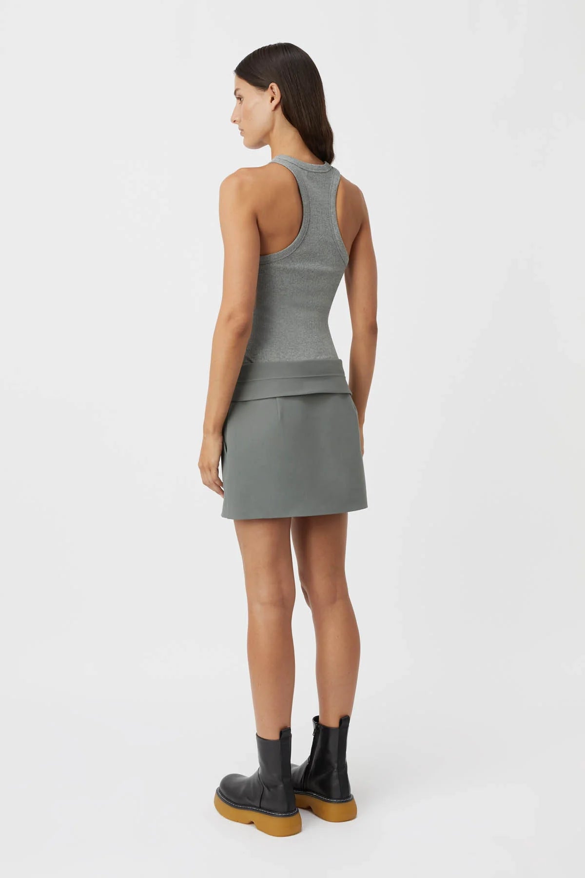 C&M Camilla & Marc Nora Rib Tank | Grey Marle