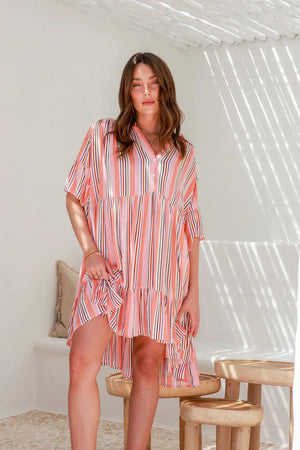 Chosen By Fifi & Annie Capria Summer Stripe Dress | Stripe