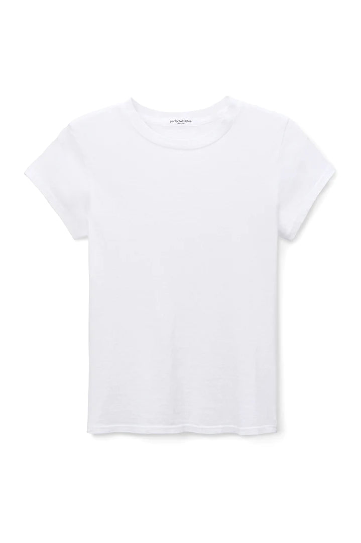 Perfect White Tee Sheryl Recycled Baby Tee | White