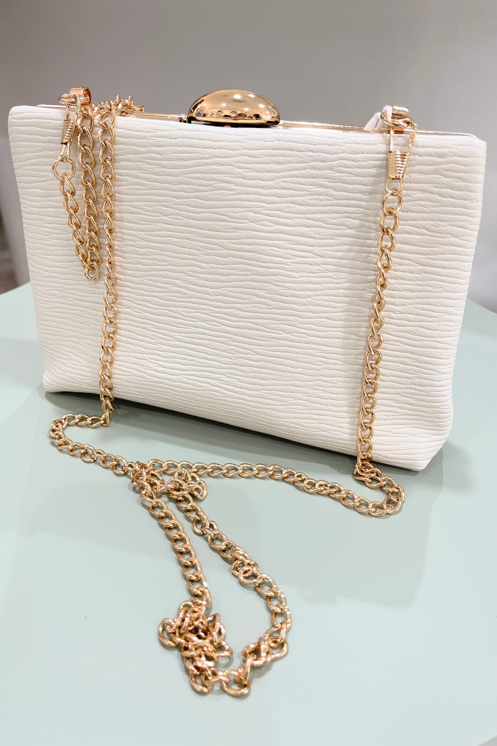 Billini Demi Clutch Bag | Bone