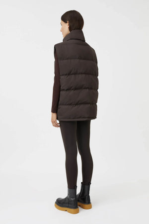 C&M Camilla & Marc Cedar Puffer Vest | Mocha