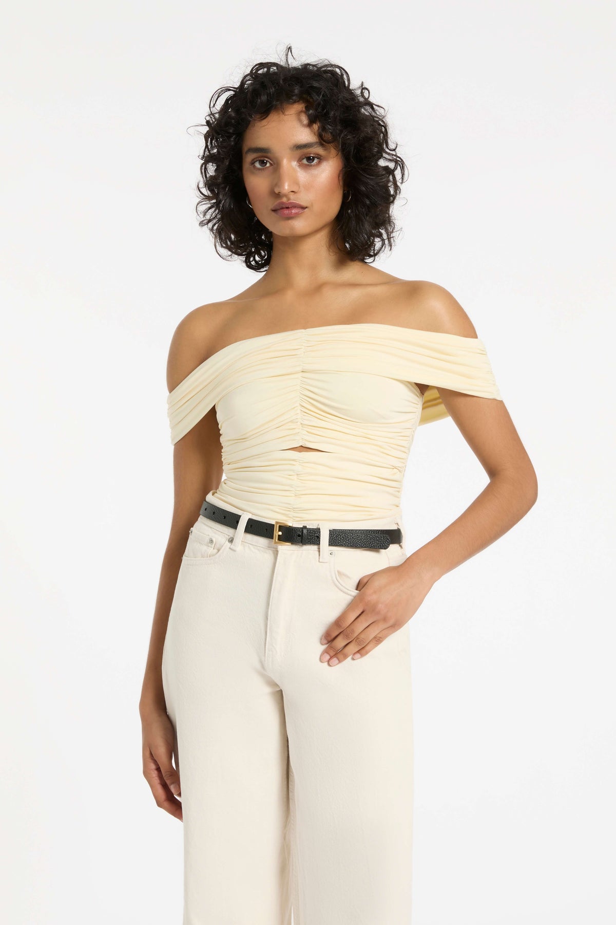 Status Anxiety Part Of Me Belt | Black/Gold