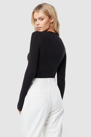 Mossman The Brooklyn Top | Black